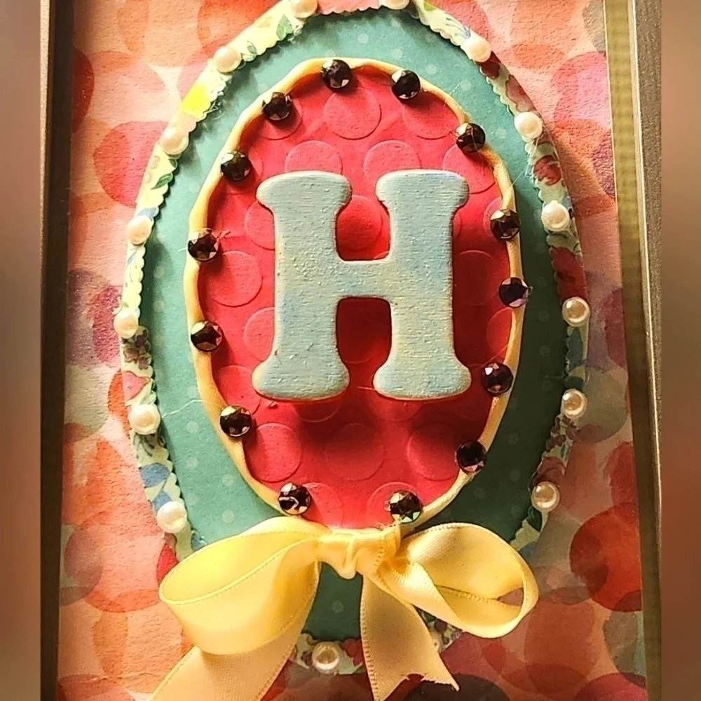 Hand Crafted 3D Initials 